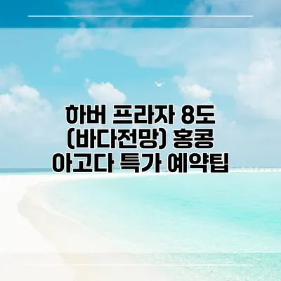 하버 프라자 8도 (바다전망) 홍콩 아고다 특가 예약팁