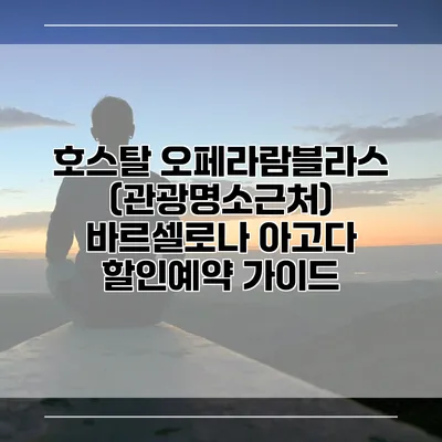 호스탈 오페라람블라스 (관광명소근처) 바르셀로나 아고다 할인예약 가이드